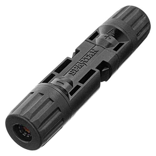 Spartan Power Solar Panel Connectors IP67 1000V 30A (Male & Female) for PV Solar Panels, 10 AWG - 14 AWG - Pack of 500