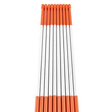 Driveway Markers Orange Reflective Fiberglass 5/16" x 48