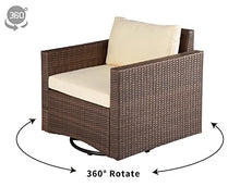 W Unlimited Dark Brown Set of 4 Glider Chair with 1 Coffee Table SW1841S4T1