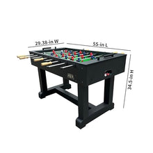 KICK Brigade 55" Foosball Table Black