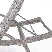 Noble House Crete Outdoor Aluminum Chaise Lounge Set of 4 Grey