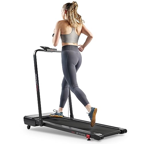 Sunny Health & Fitness Treadpad® Pacer Dual Mode Treadmill Black