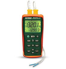 Extech EA15 EasyView Dual-Input Temperature Datalogger, 8800-Point