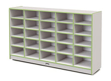 Jonti-Craft Rainbow Accents 25 Tub Mobile Storage Key Lime