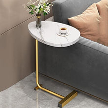 NRFJFOP Sofa Side Table Rock Slab Storage Corner Living Room Sideboard Bedside Removable Small Coffee