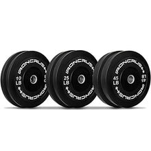 Iron Crush Olympic Bumper Plates Set - Virgin Rubber Weights for Strength Training 160LB Set