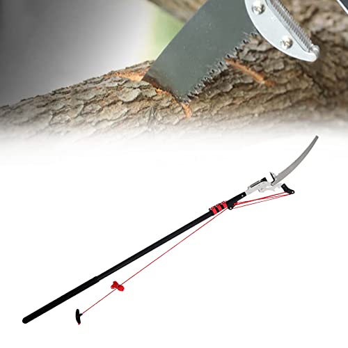 Telescopic Pole Saw 18FT/24FT, Extendable Telescopic Landscaping Pole Saw for Pruning and Trimming Branches-24FT
