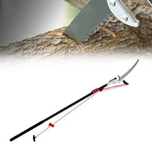 Telescopic Pole Saw 18FT/24FT, Extendable Telescopic Landscaping Pole Saw for Pruning and Trimming Branches-24FT