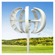 Wind Generator, 300W Wind Generator Kit 12V Vertical Axis 5-Blade Power Unit With Controller Residential Commercial Applications,for Home,Farm,RVs,Boats