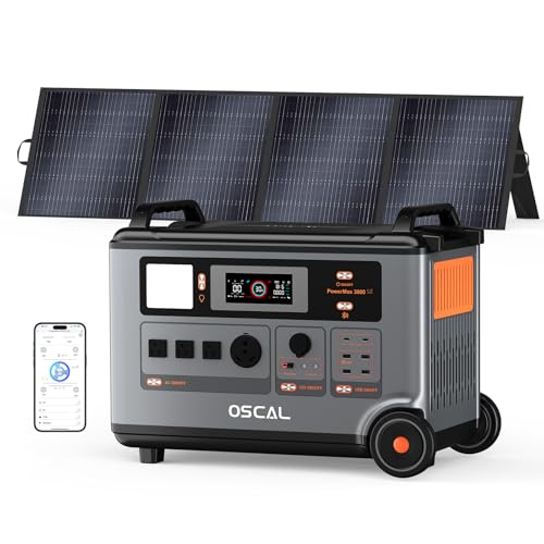 Solstark PowerMax 3600SE Solar Power Generator 3600W Power Station