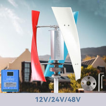 HENGJINGTR 4000W Portable Wind Power Turbine Generator Vertical Wind Turbine with Charge Controller Suitable for Engineering Emergency Energy Generation(12V 24V 48V 220V),220v