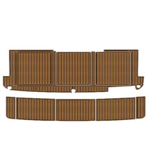 Valman Boat EVA Faux Teak Decking Floor Pad Mat for 1987 Bayliner 4550 - Color Options Available