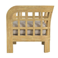 Home Square 2-Piece Outdoor Lounge Chair and Loveseat Set Natural