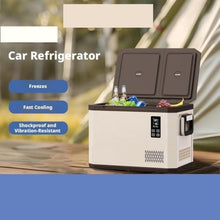 AWMGPDDBTO Mini Fridge Portable Compressor Car Fridge Freezer