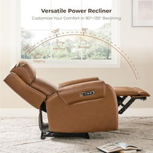 UOPYNE Power Wall Hugger Recliner with Massage, Adjustable Headrest
