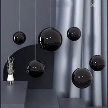 mirror finish garden ball,gazing balls, Black Gazing Ball,Decorative Balls for Home Garden Christmas Decoration,Ceiling Shopping Mall Window Ornament Hollow Ball (Color : Black) ( Color : Black , Siz