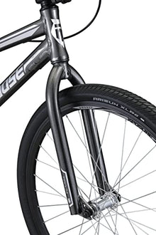 Mongoose Title Pro XXL BMX Race Bike 24-inch Wheels Lightweight Aluminum Frame Charcoal Black Pro XXL