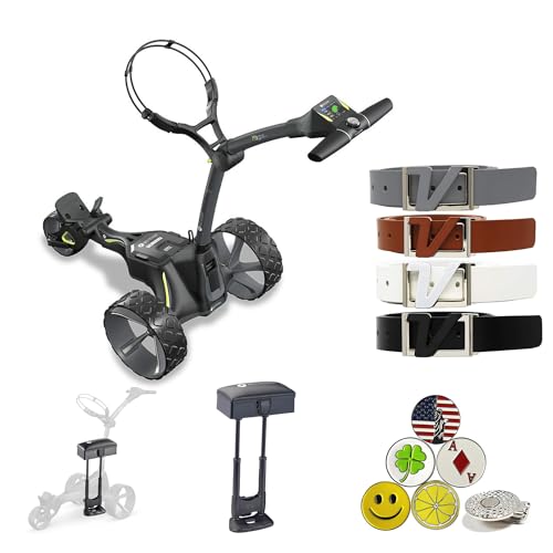 Motocaddy M3 GPS Electric Caddy Cart Bundle with Accessories