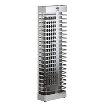 HUUM Steel Mini 3.5 kW Sauna Heater with UKU Control (Black), 132 pounds of Rounded Olivine Stones Included (for saunas up to 212 cu ft.)
