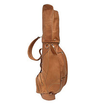 Piel Leather Deluxe 9in Golf Bag Black