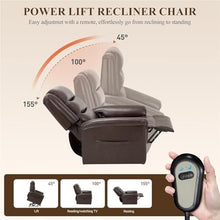 HTERWQEA Adjustable Positions Power Lift Recliner with Thick Padded Cushion