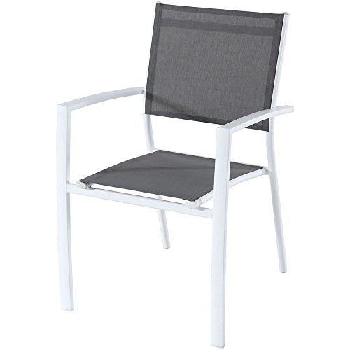 Hanover Del Mar 7-Piece Outdoor Dining Set Gray/White