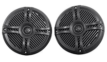 Rockville 2 Dual 8" Wakeboards with 6.5" Speakers & 6-Channel Amplifier Kit Black