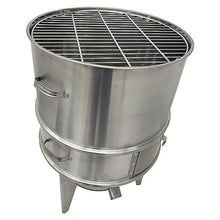 Banfluxion 3-Tier Commercial Charcoal Roast Duck Oven Stainless Steel Silver