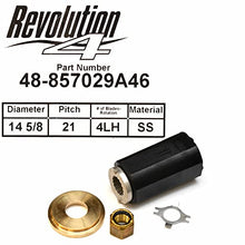 MERCURY Revolution 4 Boat Propeller 48-857029A46 LH 14 5/8 x 21P SS