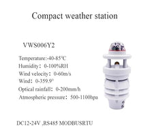 Aoleaby Wind Sensor, 4-20mA Outdoor Meteorological Instrument Hygrometer Weather Sensors(VWS006Y2)