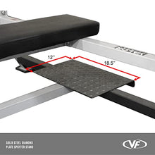 Valor Fitness Olympic Bench with Spotter Metallic Grey and Black