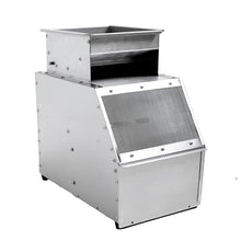 McbeAn Bird Feed Blown Shell Splitter, Electric Stainless Steel Grain Separator, Adjustable Speed Fan, 60-80 Kg/Hour, Small Chaff Blowing Machine, for Millet, Miscellaneous Grains, Melon Seeds