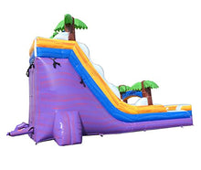 TentandTable 18FT Commercial Inflatable Water Slide, Tropical Purple