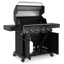 Broil King 866154 Crown 520 Shadow 5-Burner Propane Gas Grill in Black