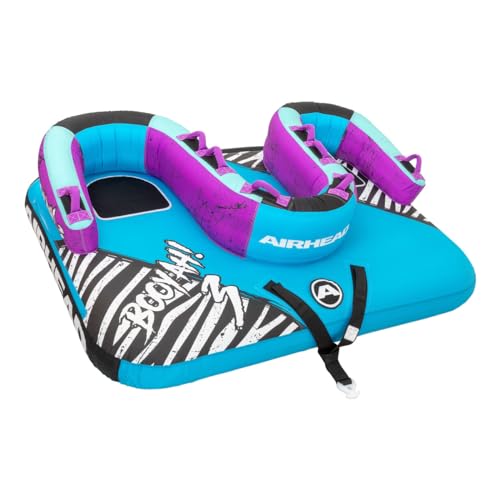 AIRHEAD Booyah 3 Towable Tube 3-Rider Blue/Purple