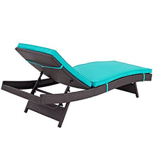 America Luxury - Outdoor Modern Contemporary Urban Design Patio Balcony Chaise Lounge Chair Set of 4 Blue