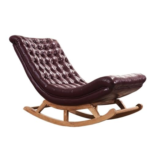 Lazy Person Sofa Single Scandinavian Rocking Chair Adult Nap Home Leisure Balcony Bedroom
