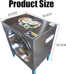 Coconut Grinder, Coconut Scraper Coconut Meat Shredder Blade Grater Commercial Removal Knife, Electric Coconut Planer