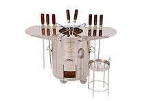 Puri Tandoor Oven - SS1 Ultima - Charcoal & Gas - Tandoor - Vertical Fat-Free Cooking, Authentic Chargrilled Flavor