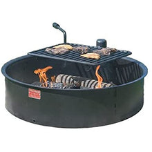 Pilot Rock Fire Pit Ring & Grate - Heavy Duty - 30 in, 3-Pack - Alloy Steel