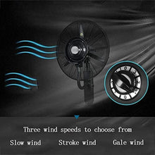DFEDHF Powerful fan Fan Misting Spray Humidifier Quiet Tower Atomization Commercial Vertical Oscillating Fan Industrial Rotating Mobile Cooling 3 Speed 43L Water Tan Spray