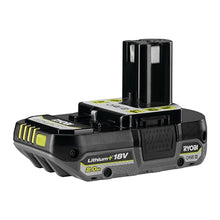 RYOBI One+ RY18LMC30A-120 18V Cordless Lawn Mower/Edger – Width 30 cm, 1 x 2.0Ah Battery + Charger, Battery Life 10 min, 30L Container, Ideal for Small Gardens