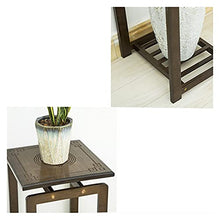 Potted Plant Stand Decorative Flower Pot Rack Indoor Planter Holders Pots Containers Supports Corner Display Stand Garden Plant Stand Display Stand (Size : Large) ()