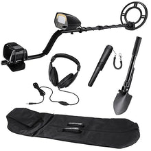 Barska Pursuit-200 Metal Detector Field Kit with LCD Display, Wand Detector, Headphone, Shovel, and Soft Case - V2