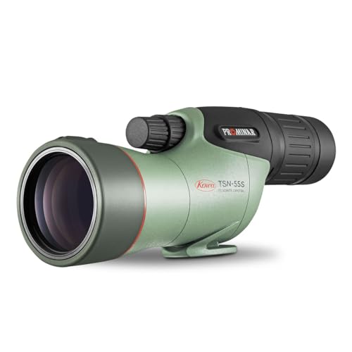 Kowa TSN-55S Prominar Pure Fluorite Spotting Scope Straight Green