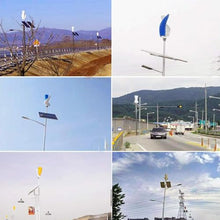HYZHANHONG 18000W Wind Turbine Generator, 12V24V48V220V 2 Blades Portable Vertical Helix Wind Power Turbine Generator Kit with Charge Controllerfor Off-Grid Home, Garden,12v