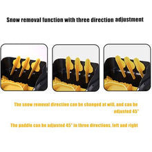 Cordless Snow Shovel, 21V | 11-Inch | 4-Ah Cordless Snow Blower, Battery Snow Blower with Directional Plate & Adjustable Front Handle Sweeping Width: 41cm/16.1ln Sweeping Depth: 15cm/5.9ln,2xbattery