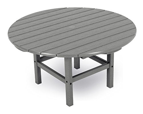Ivy Terrace™ Round 37" Conversation Table in Slate Grey