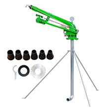 2" Water Spray Gun Large-Area Agriculture Irrigation Watering Sprinkler,360° Automatic Rotation Watering Sprinkler 2 Inch