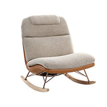 Leisure Rocker Chairs Rocking Chair Nordic Simple Modern Single Sofa Bedroom Balcony Lazy Lounge Chair Adult Nap Leisure Chair
